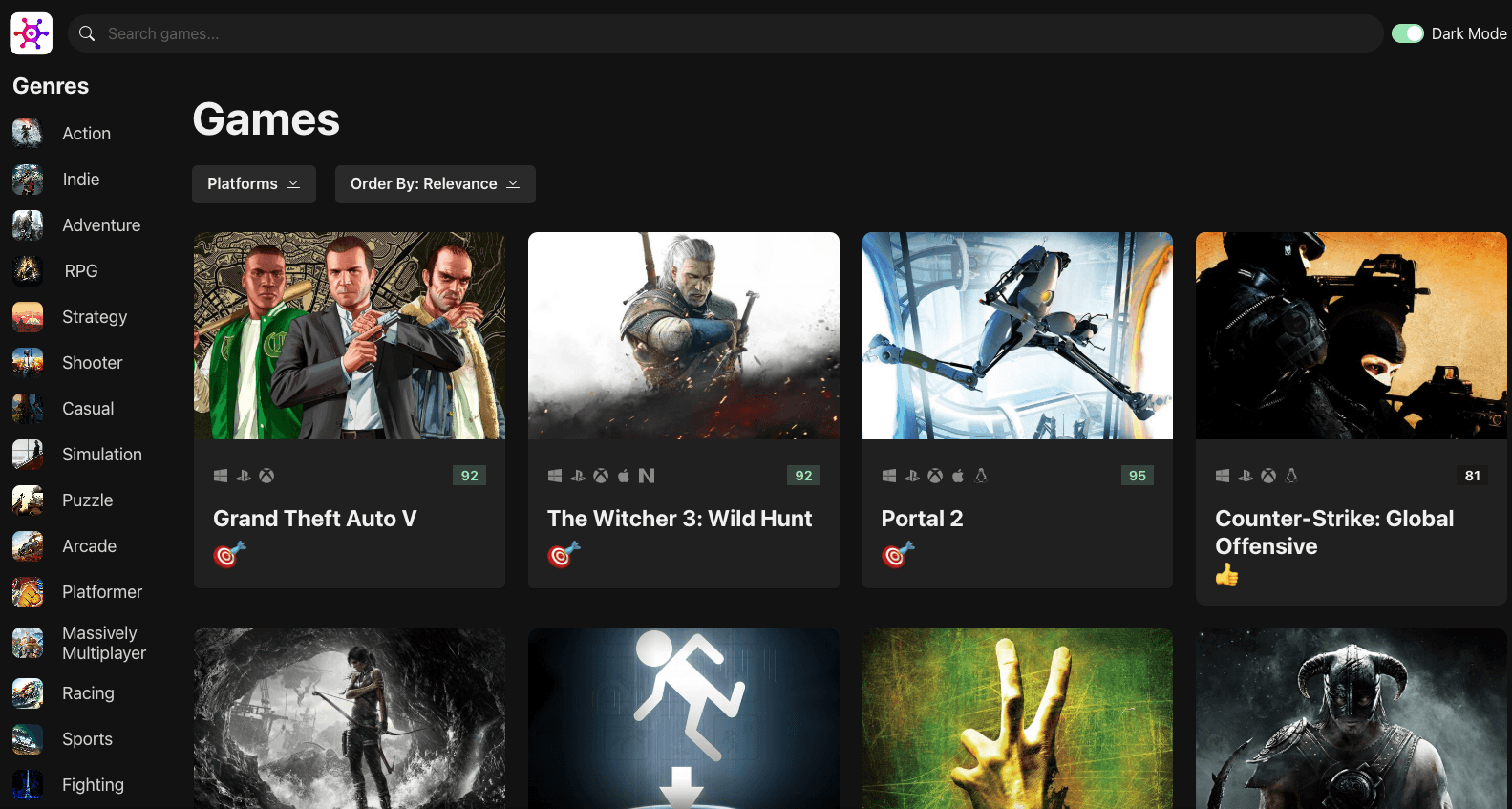 Video Game Discovery